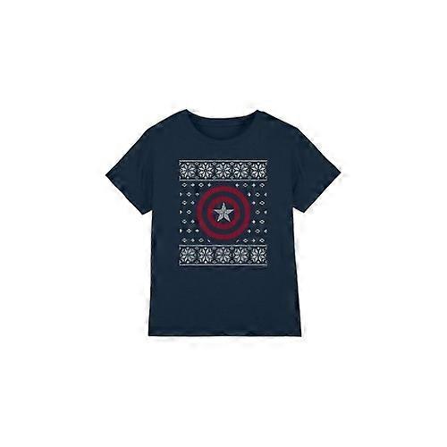 Captain America Childrens/Kids Shield T-Shirt