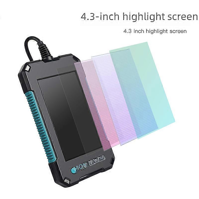 Hand-held screen HD dual lens industrial endoscope 2 million handheld screen full button portable pipeline endoscope