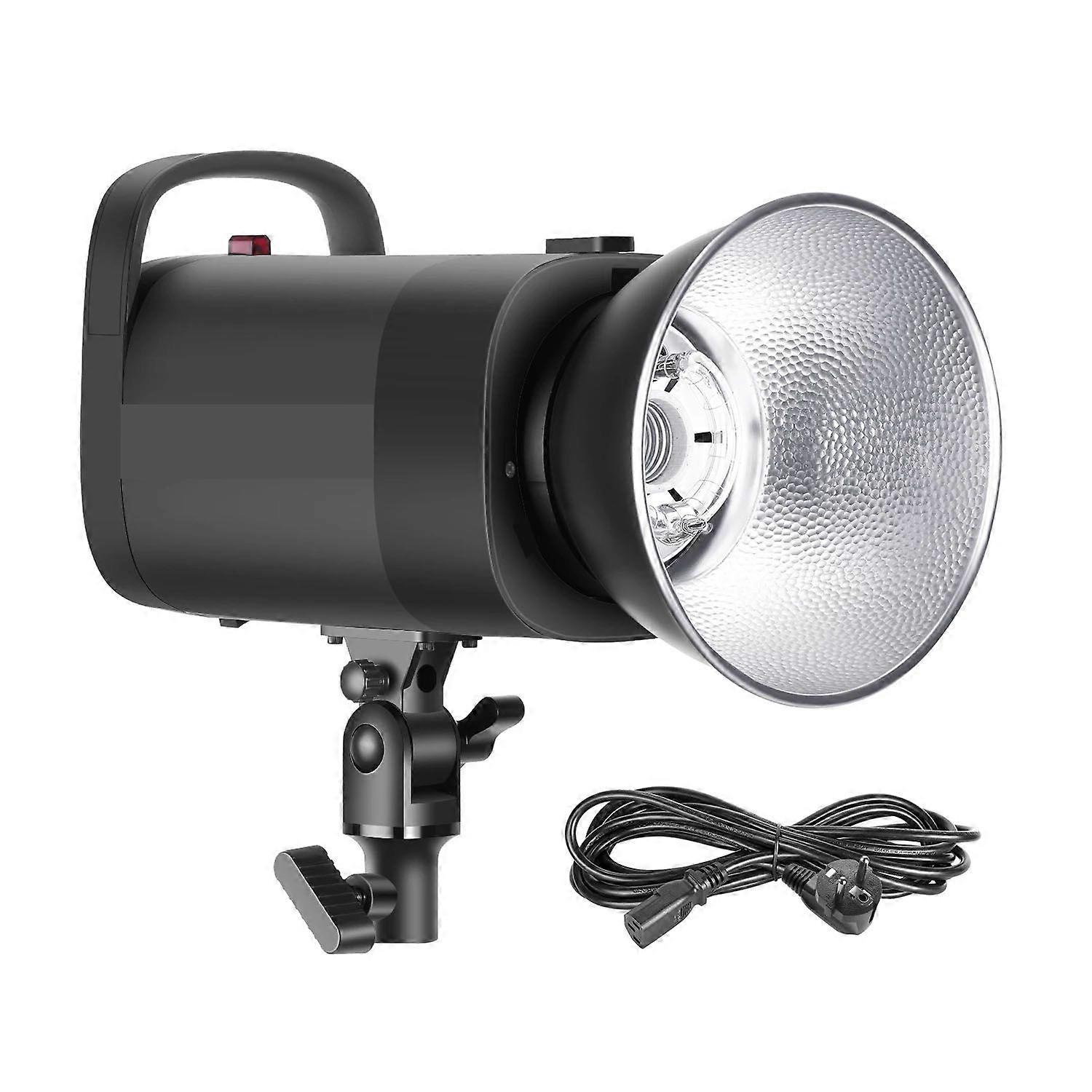Professional studio single light strobe flash 300W 5600K with modeling light, aluminum alloy