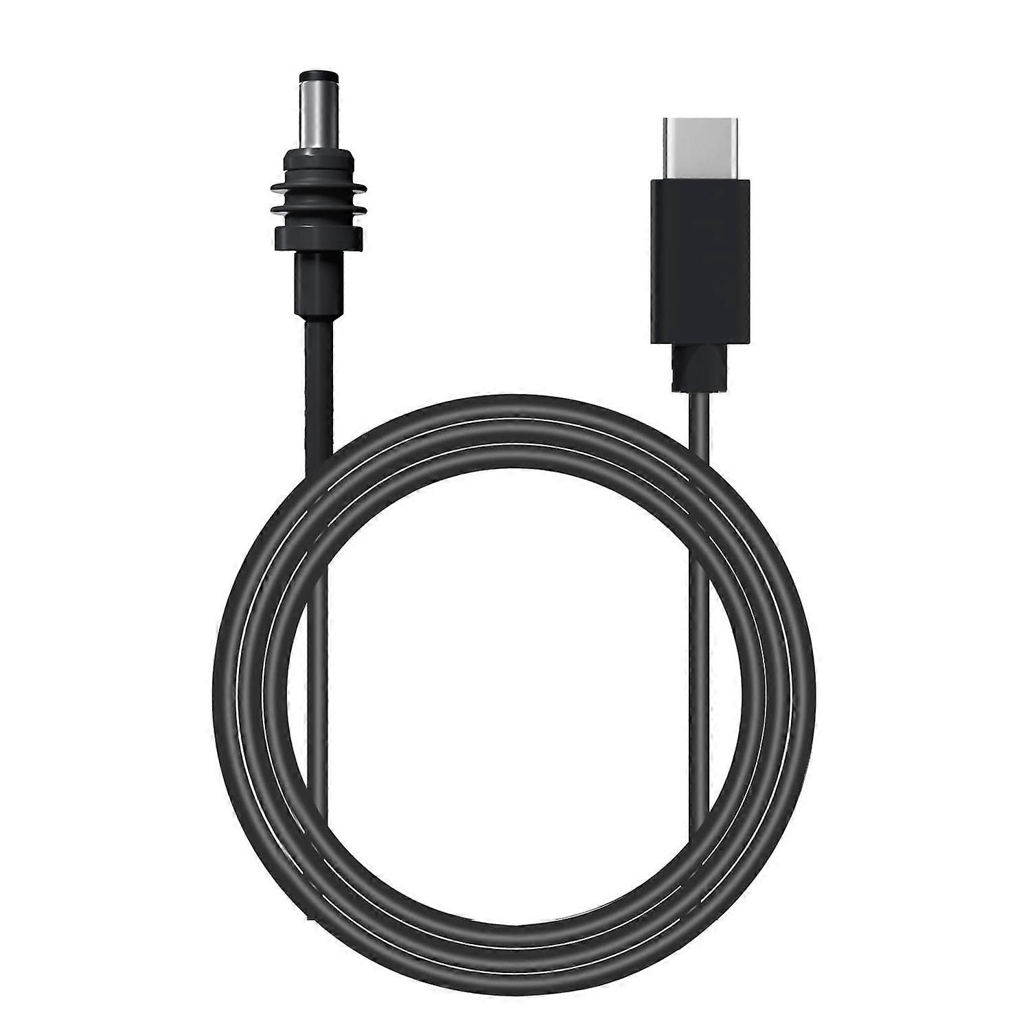 22.8m 75FT USB C to DC Power Cable Robber Housing Copper Conductor 18AWG USB Type C Input to Chargin
