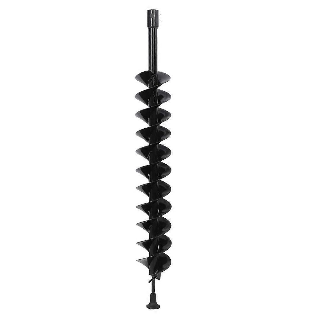 Earth Auger Drill Bit Farm Planting Seeding Hole Digger 100x800mm Dual Blade