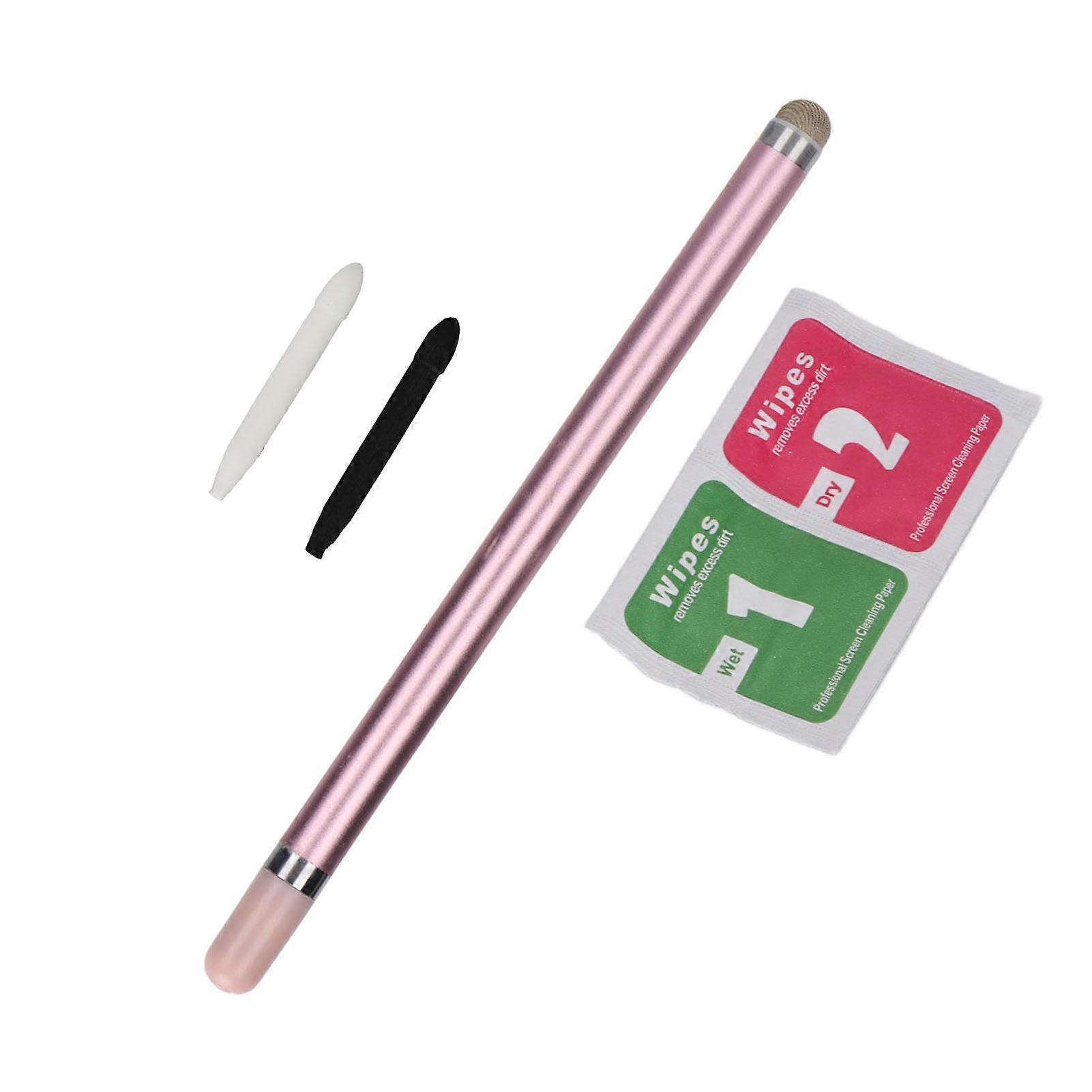 Stylus Pens Write Smoothly Quiet Fiber Tip Accurate Soft Wear Resistant Colorful Touch Screen Pens for Phone Tablets