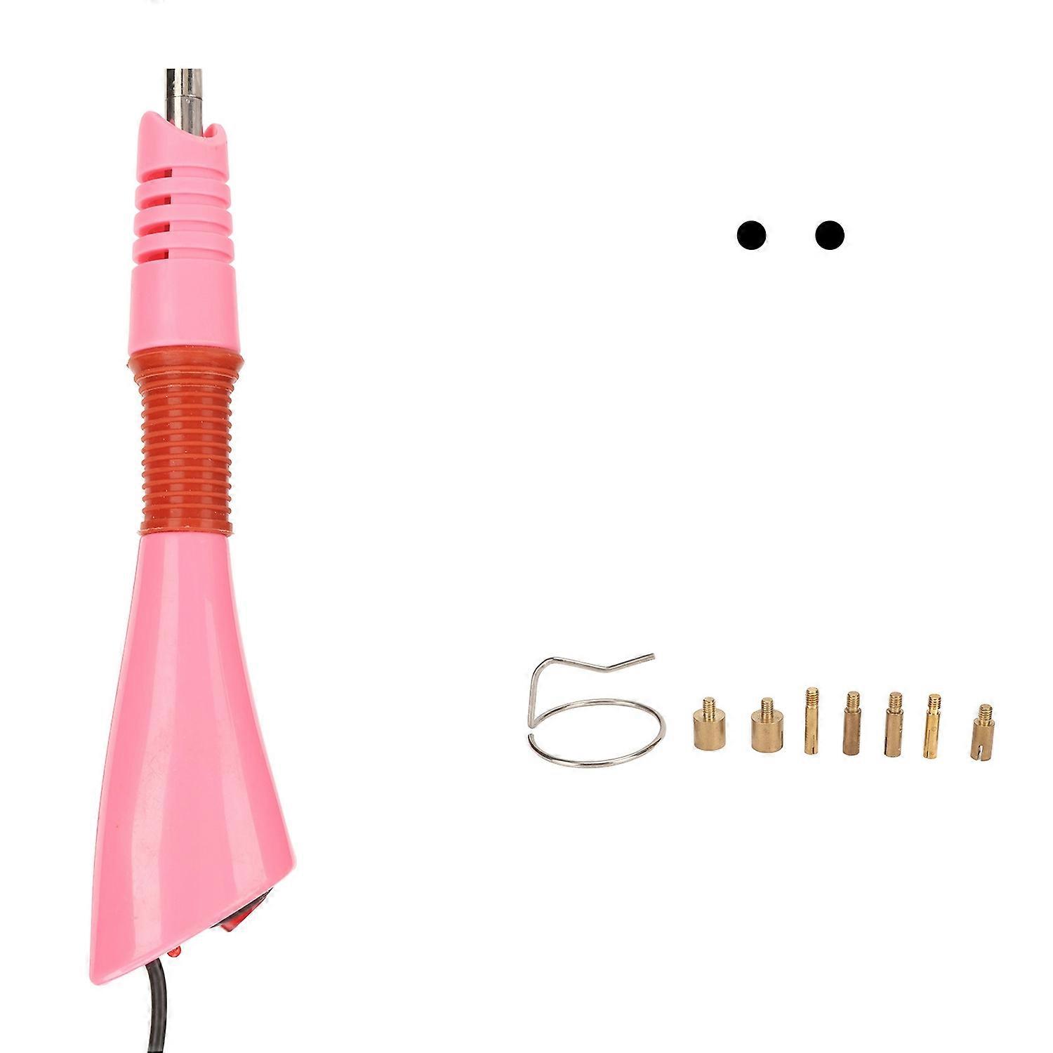 Hot Fix Applicator Pink Individual Thermostats Portable Compact Energy Saving Copper Plastic DIY Hot