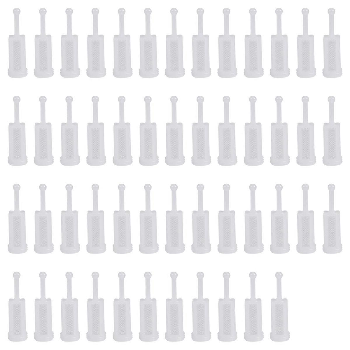 50Pcs Universal Tool Filters Fine Mesh, Disposable Feed Tool Paint Strainer Reduce Clogging