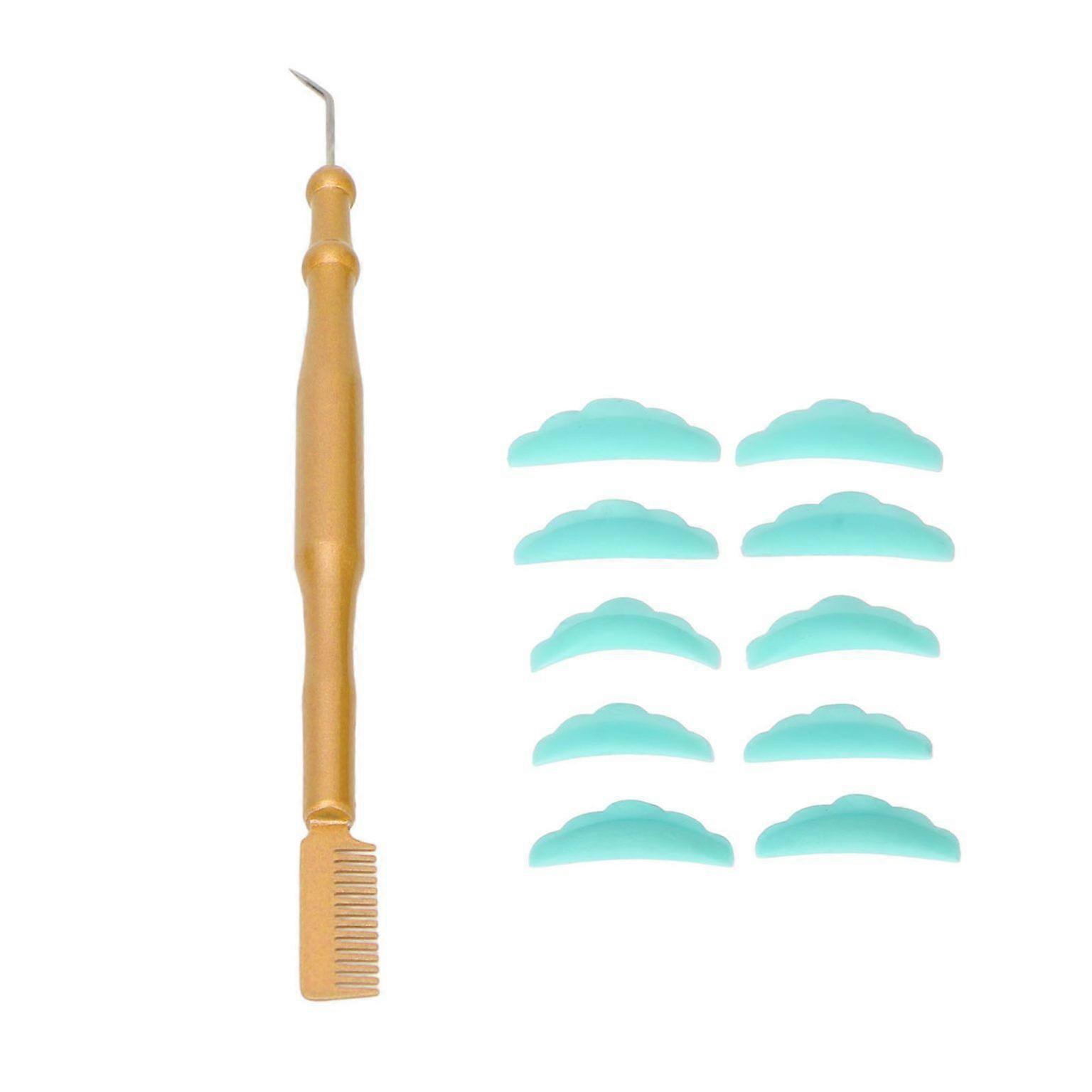 Double-Ended Stainless Steel Eyelash Perm Tool Set