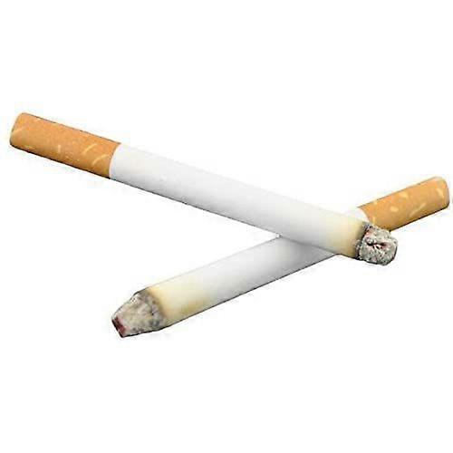 10PCS偽の点灯タバコ、リアルな外観の偽のタバコ面白いバッグギフトプレイトリックジョークブロースモーク