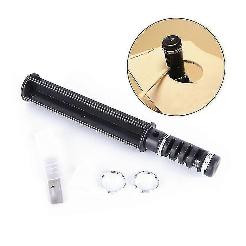 Diy lederen ambacht veter kant koord maker ontwerp strip cutter tool met 3 messen shytmv -n3257