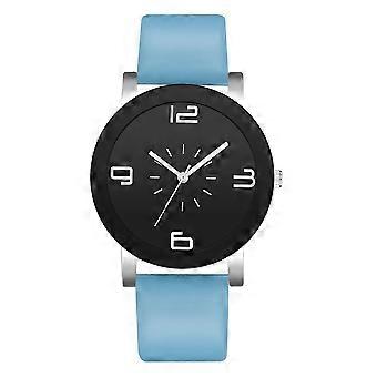 Vrouwen Sample Leisure Style Polshorloge Modieus Quartz Analoog Horloge Hemelsblauw