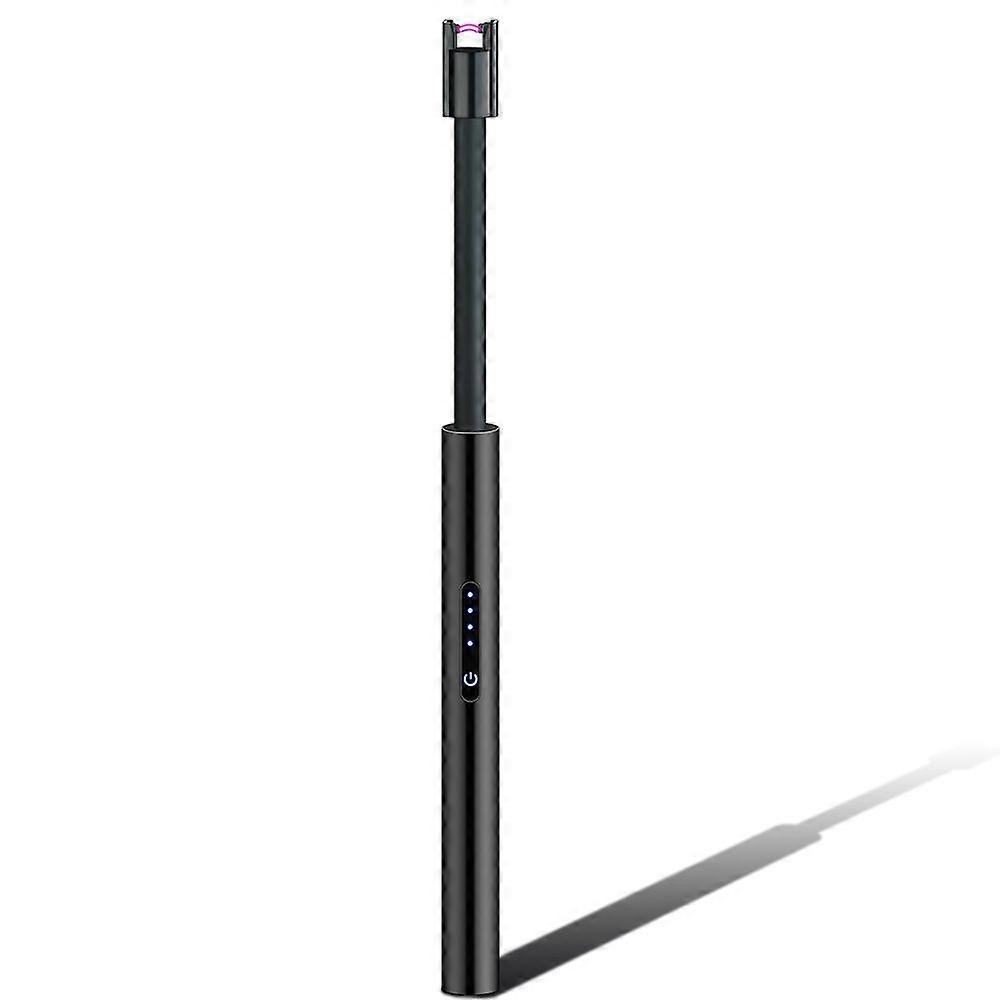 Creative Style Metal Usbtype-C Burning Torch Leather Hose 360 Degree Bending Electric Arc Lighter Personality Windproof
