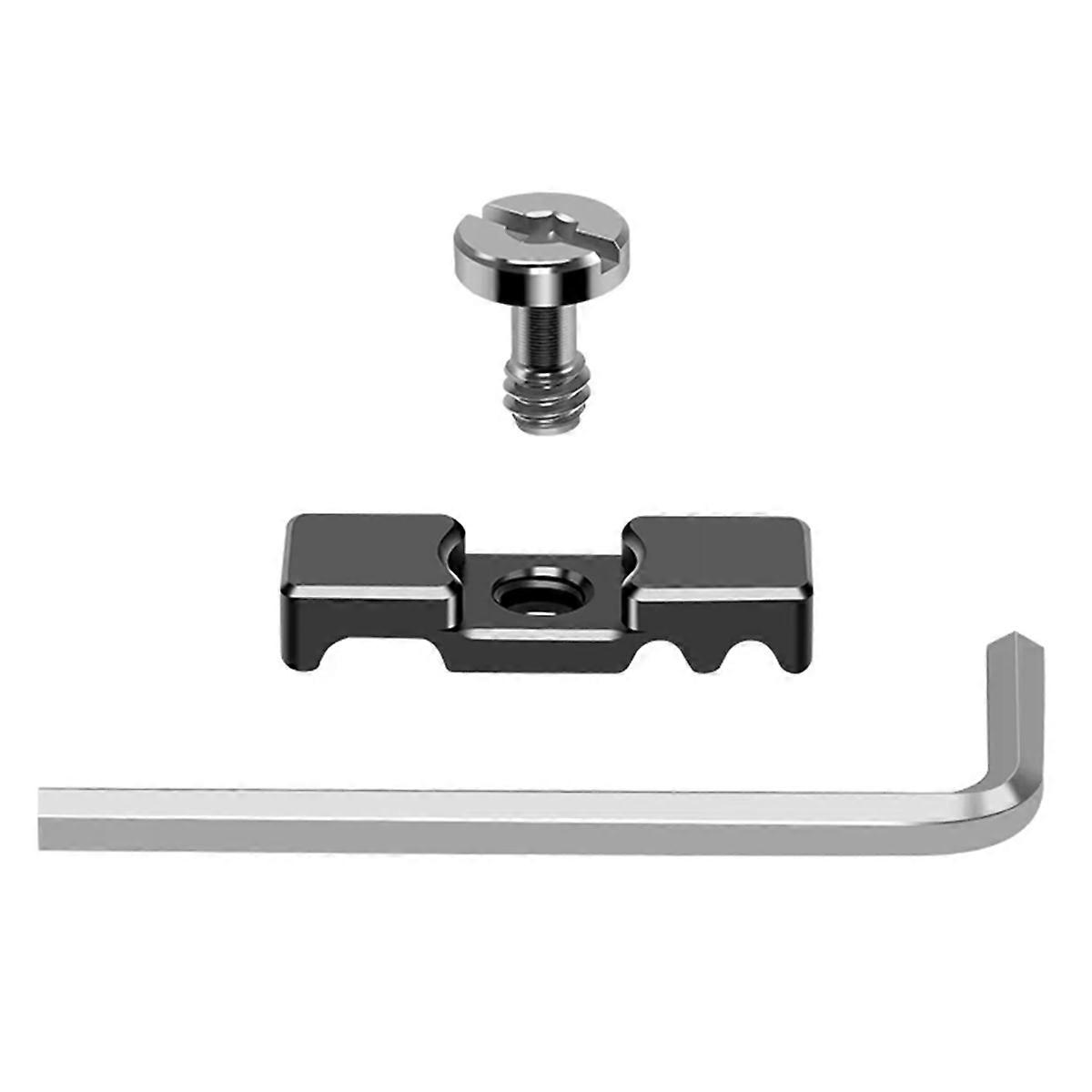Universal 1/4 Camera -Compatible Cable Clamp DSLR Wire Lock Clamp Photography Cable Clip for Monito