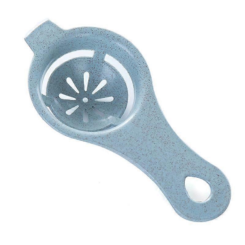 Home Tool Plastic Gadgets Kitchen Accessories Eco Friendly Egg Separator Eggs Yolk Filter Egg White Separator Wheat Straw Colander Hand Held beads