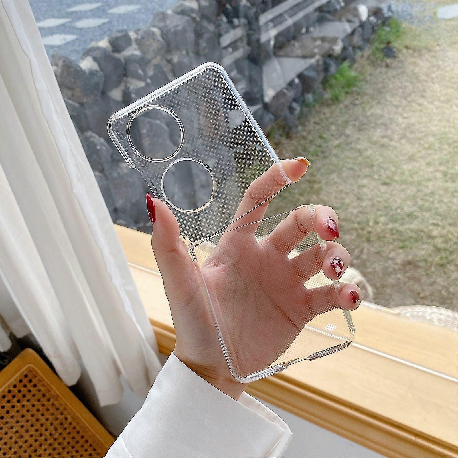 For Huawei P50 Pocket Glossy PC Folding Phone Case