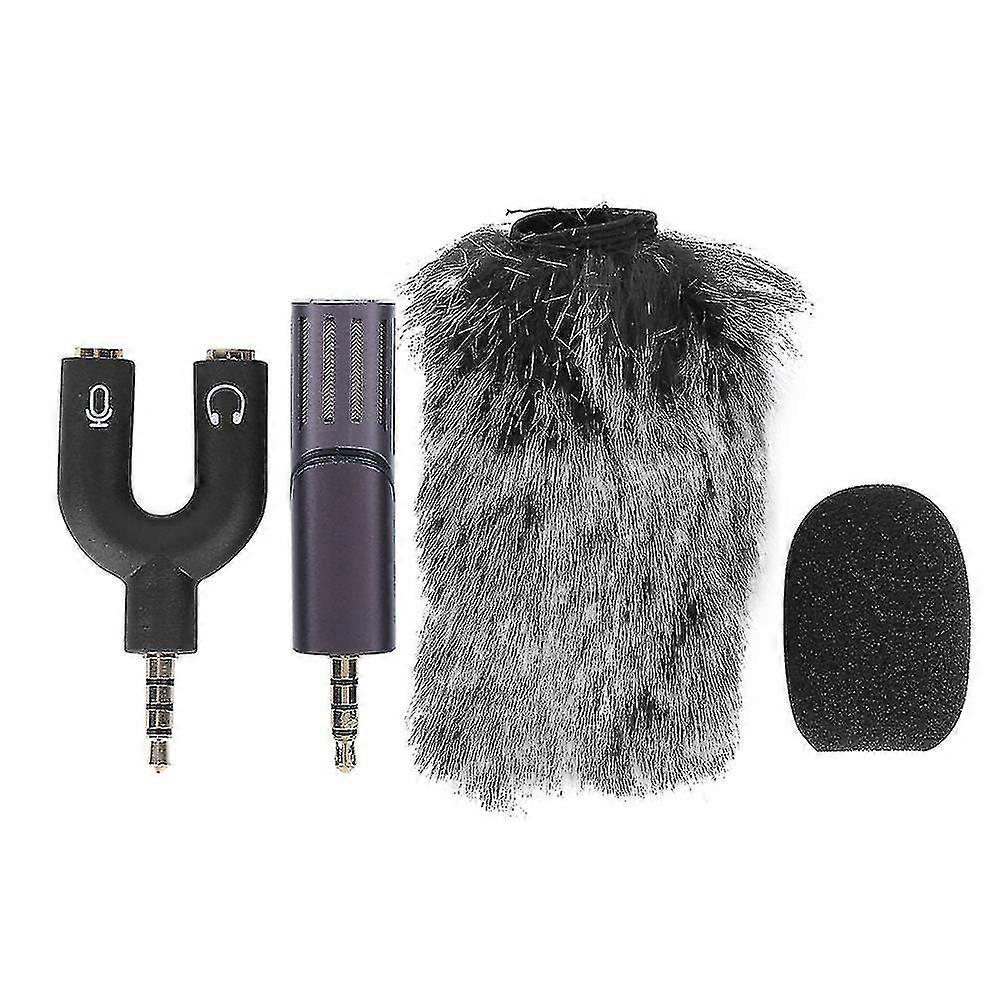 Stabilizer Mic Phone Live Broadcast Video Recording Capacitance Mini Foldable Microphone