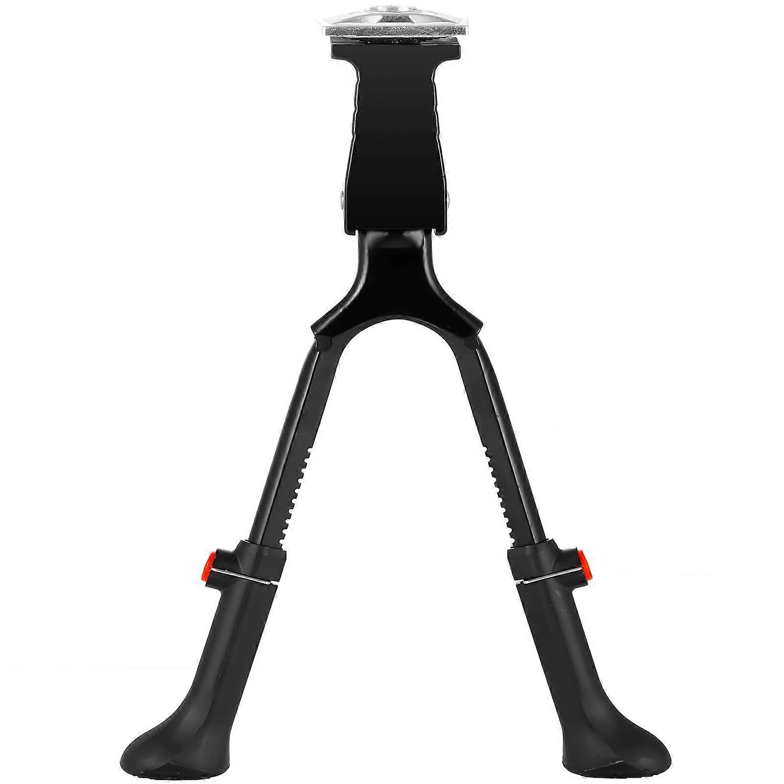 Adjustable Height Bike Kickstand Double Leg Center Mount for 24-29 Inch Cruiser and Hybrid Bicycles