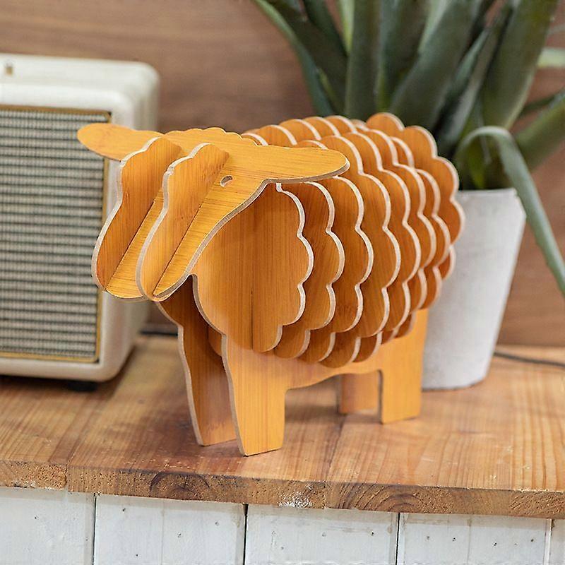 11pcs 3d Cute Sheep Coffee Coasters Kitlarge