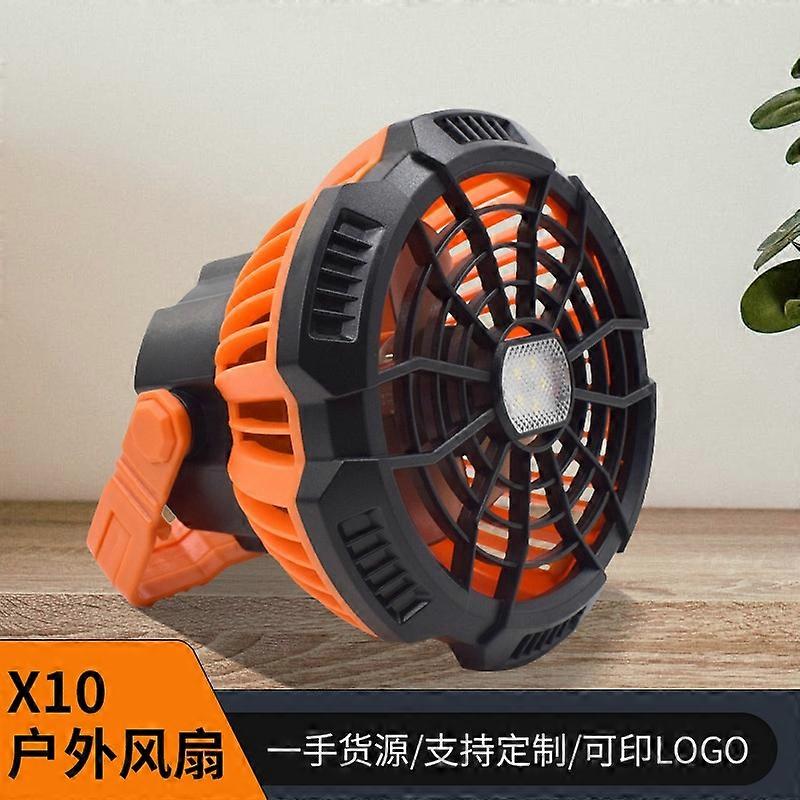 Amazon Outdoor Fan Light Remote Control Outdoor Multifunctional Fan Light Desktop Creative Lighting 