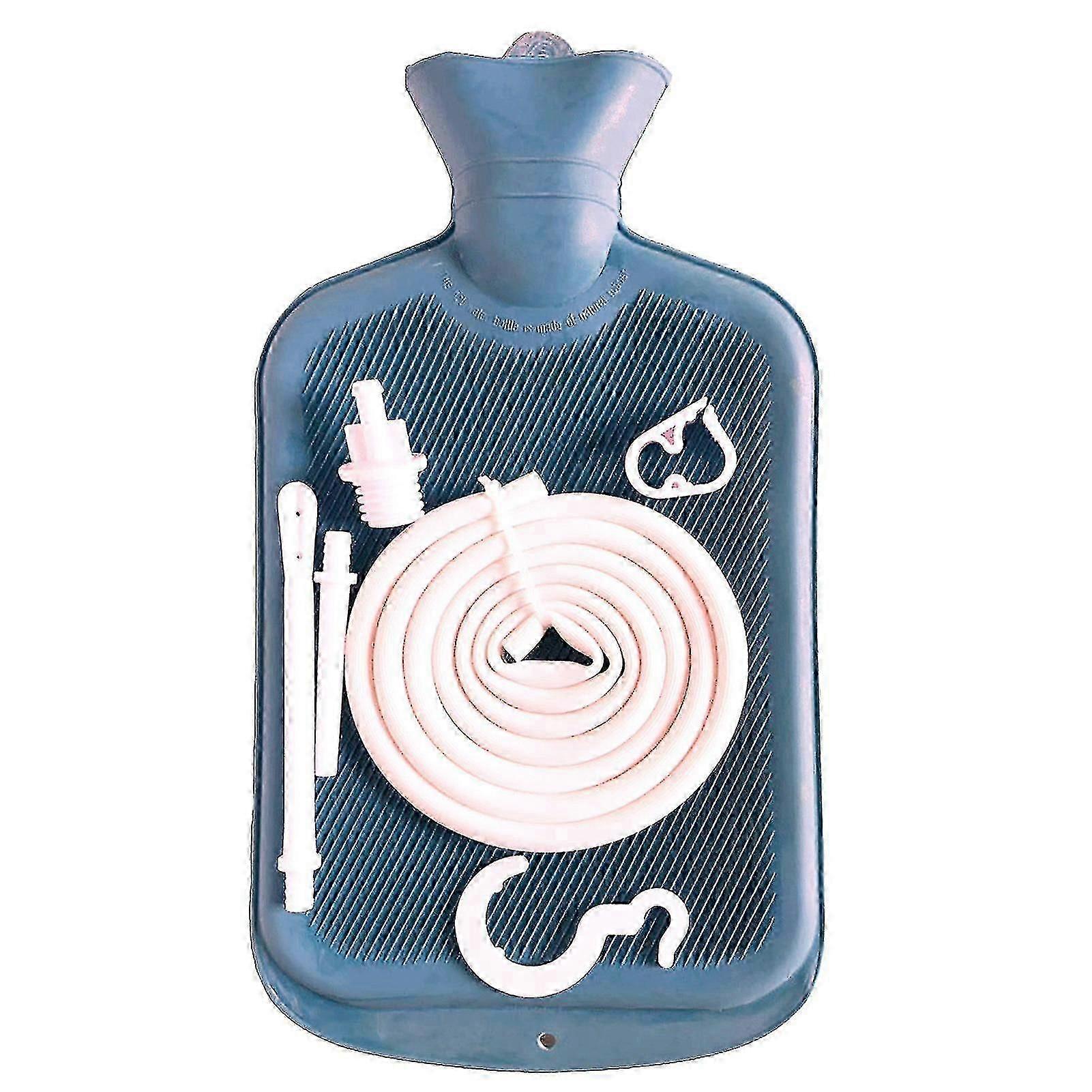 2l Enema Bag Cleaning Kit Long Hose Controllable Water Flow Valve Colon Cleanse Detox Tool For Colon Cleansing Enemas