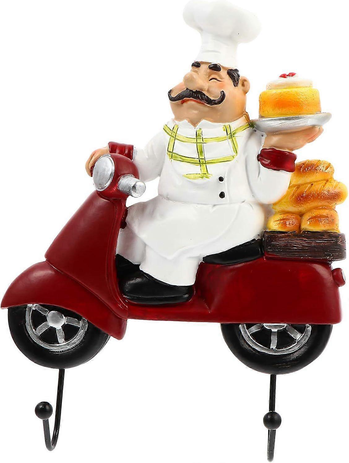 Decor Chef Hook Hanger Kitchen Wall Hanger Apron Hook Wall Mount Pan Racks for Kitchen