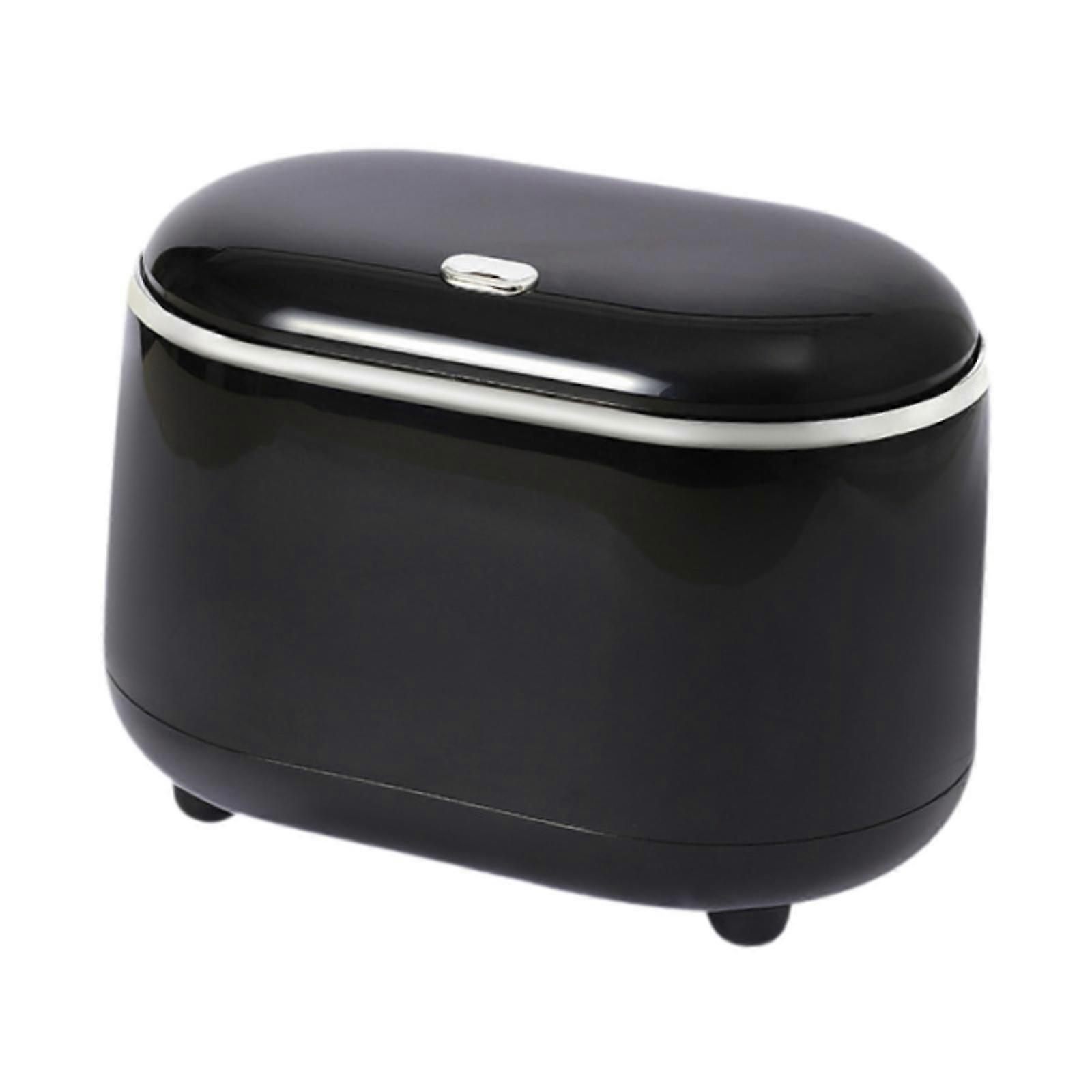 Desktop Trash Can Washable Small Storage Bucket for Office Coffee Table Dorm