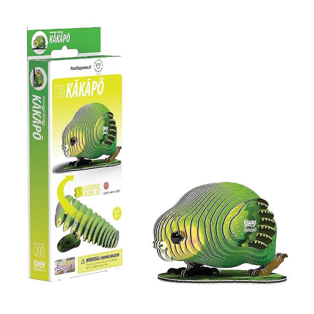Eugy Kakapo 099 3D kartonnen modelbouwpakket
