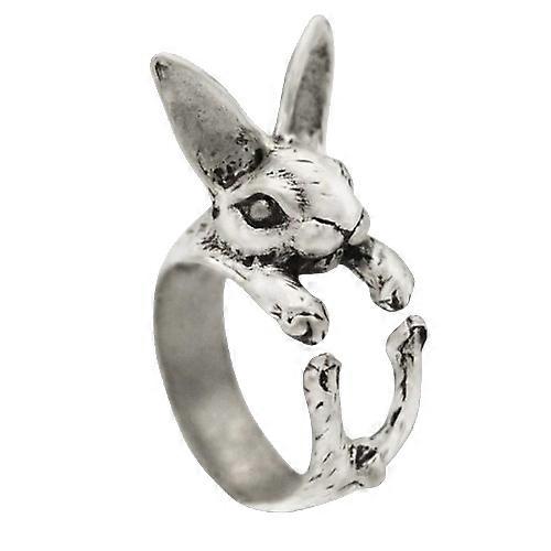 Vintage Chic Κουνέλι Animal Knuckle Δαχτυλίδια για Γυναίκες Κορίτσια Γοητεία Gothic Punk Βάτραχος Γάτα Χταπόδι Άνοιγμα δαχτυλιδιών δακτύλων Κοσμήματα μόδας