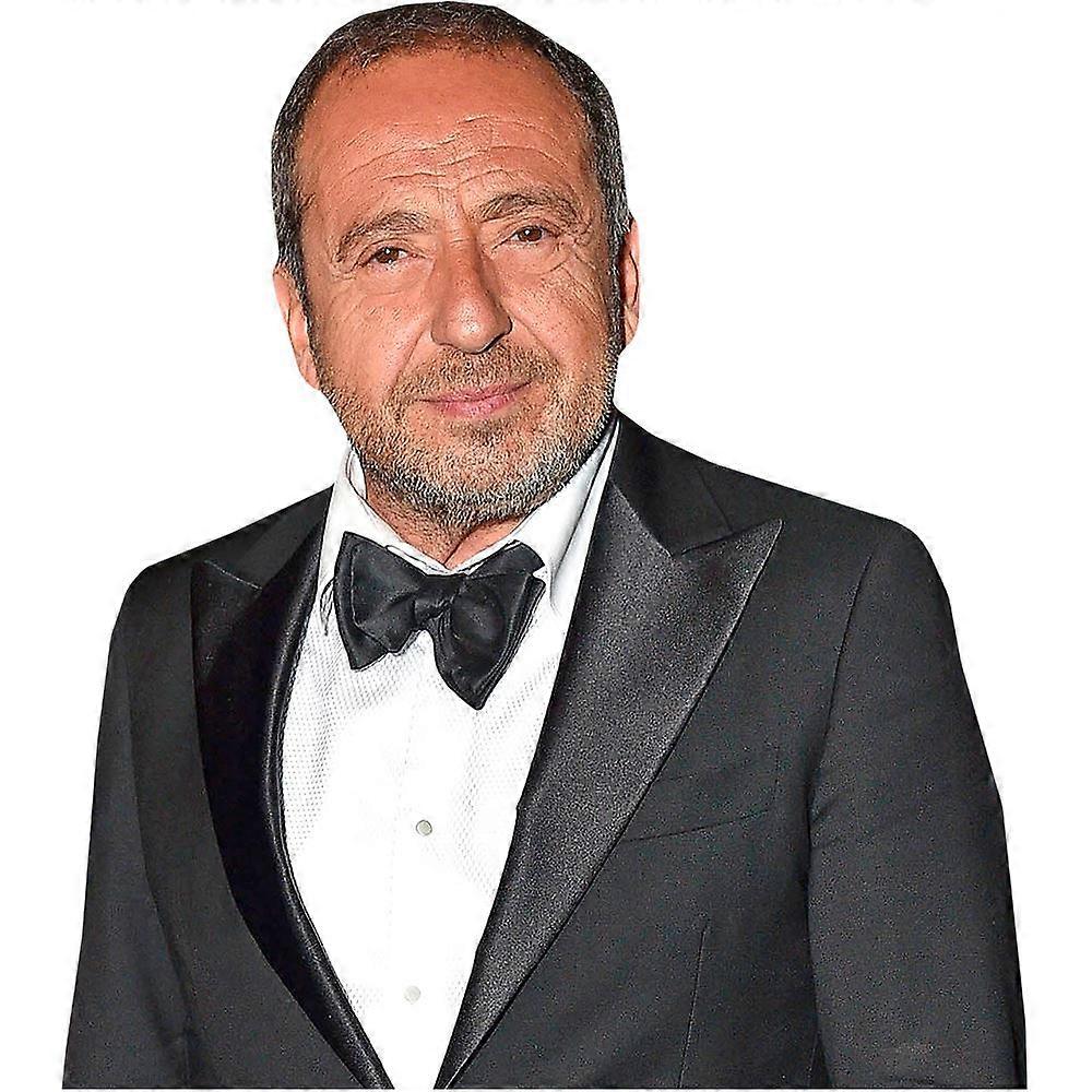 Patrick Timsit (Black Suit) Half Body Buddy Cutout