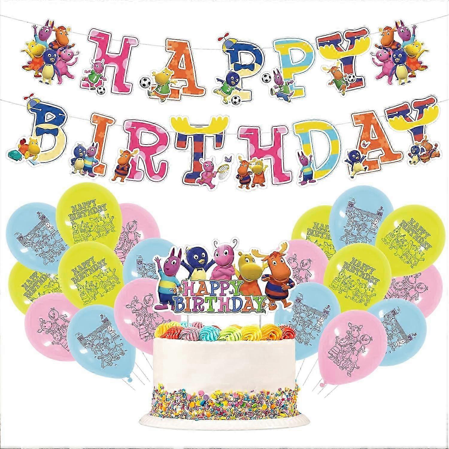 Backyardigans Birthday Party Decorations Backyardigans Party Supplies ...