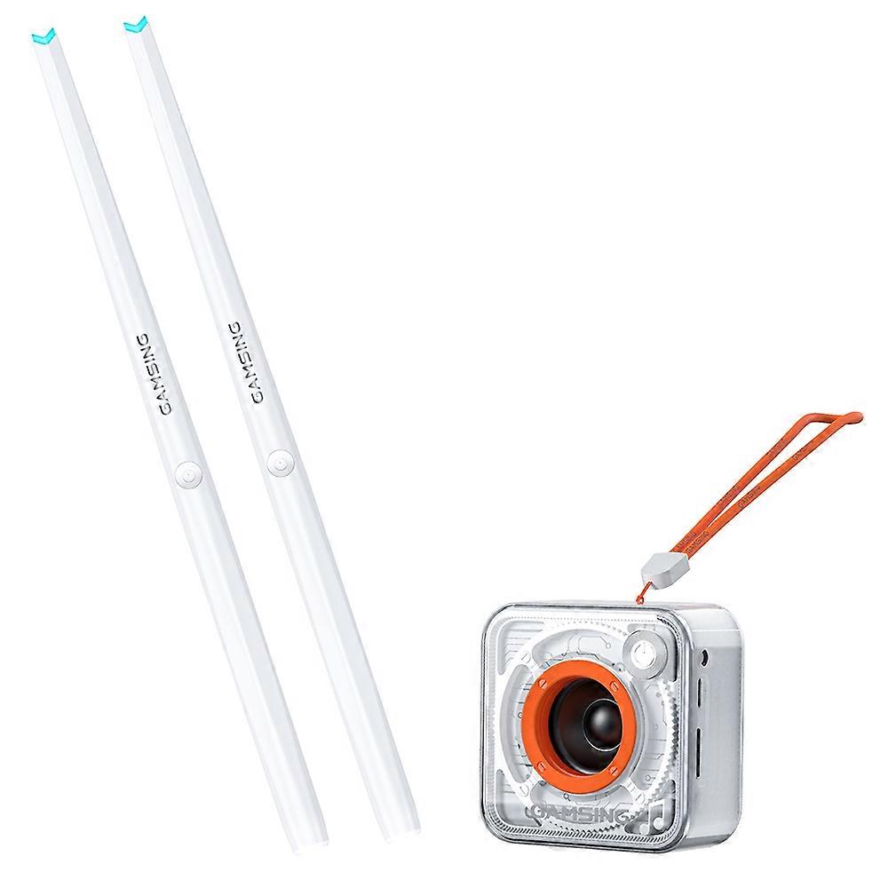 GAMSING GRA2 Air Drum Set with Bluetooth Speaker,Sticks Portable Drumstick Playset