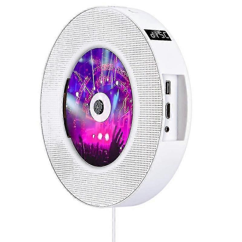 Portable Dvd Cd Player Wall Mountable Wireless Bluetooth Home Music Player With Remote Control Fm Ra