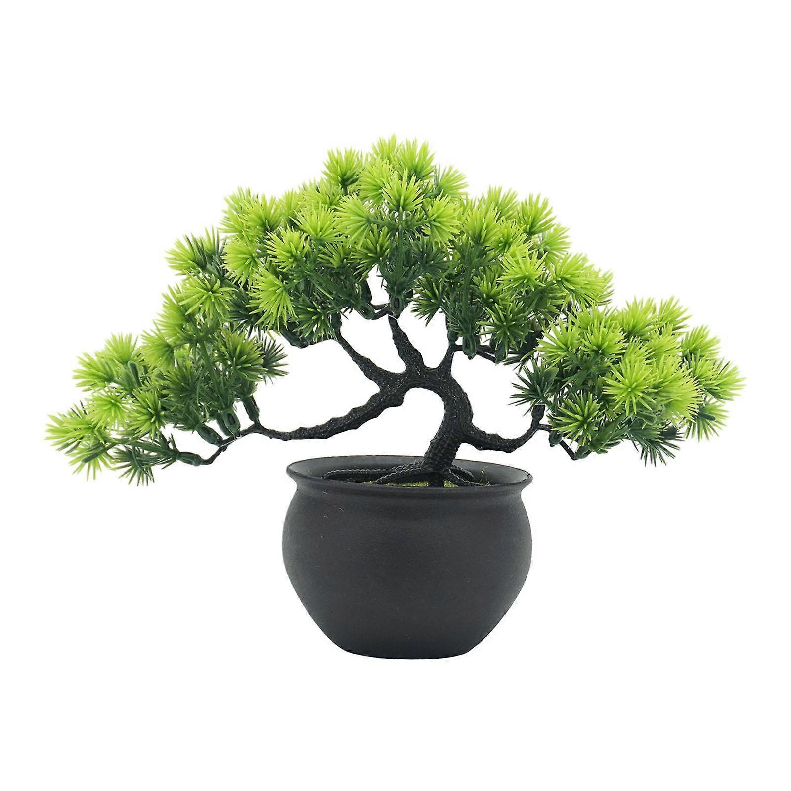 Artificial Bonsai Tree, Faux Plants Decorative Bonsai Ornament Welcoming Tree