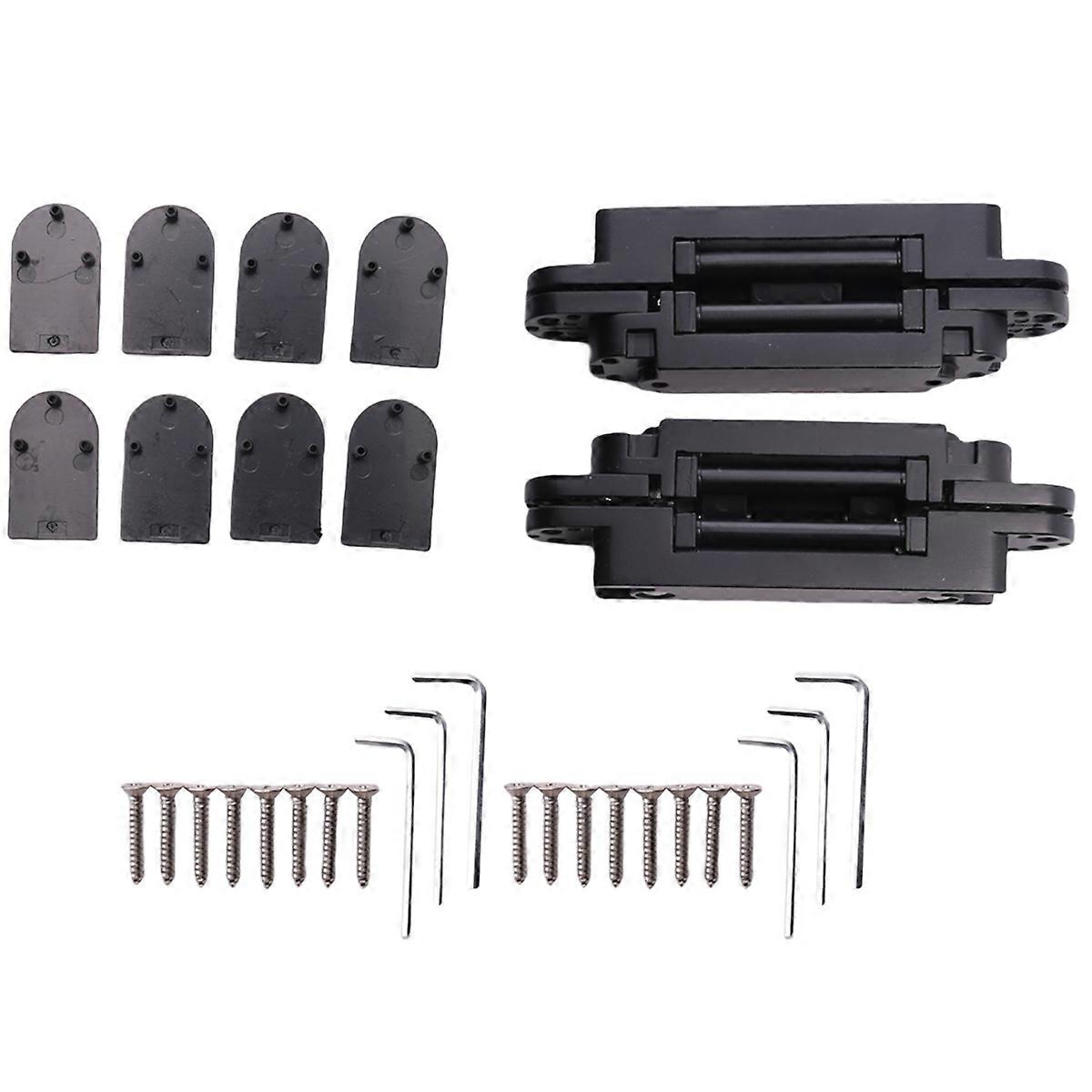 2Pcs 6 Inch Concealed Door Hinges Invisible Hinges A