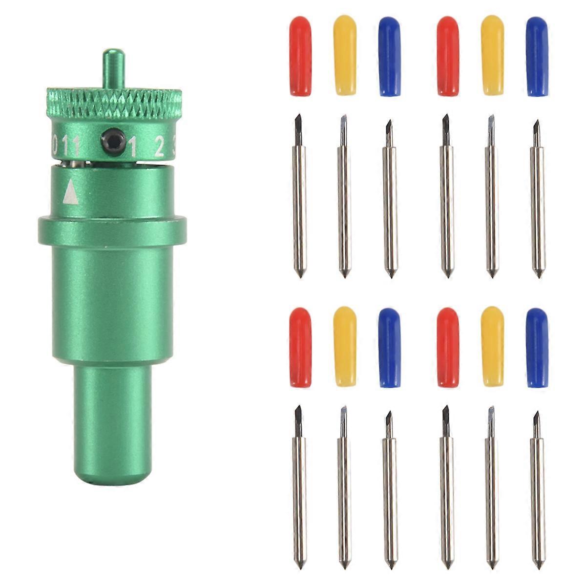 12Pack 30 45 60 Degree Cut Blade Plus Blades Holder Housing Set