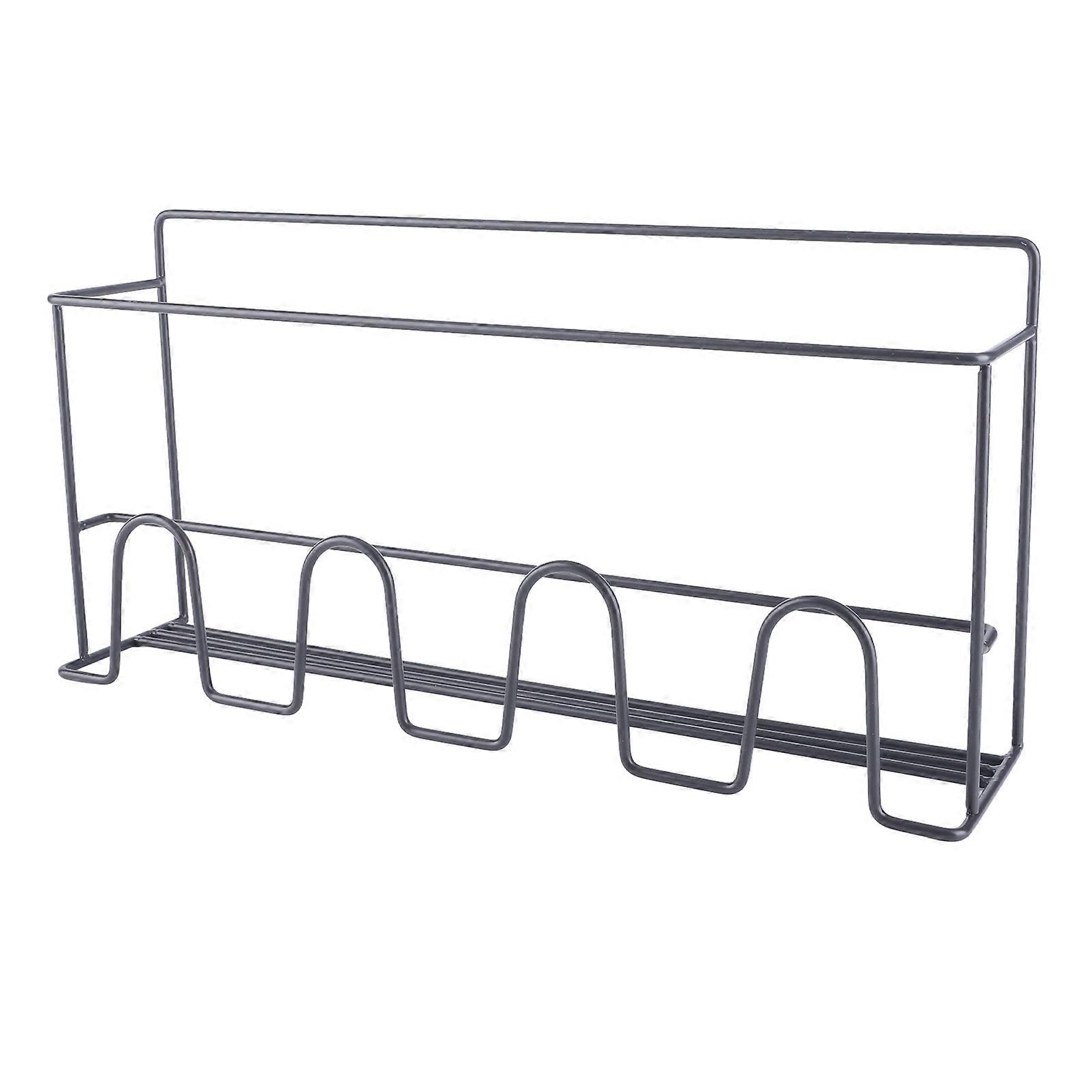 Wall Mounted Slipper Rack Metal Self Adhesive Small Size 660-800g