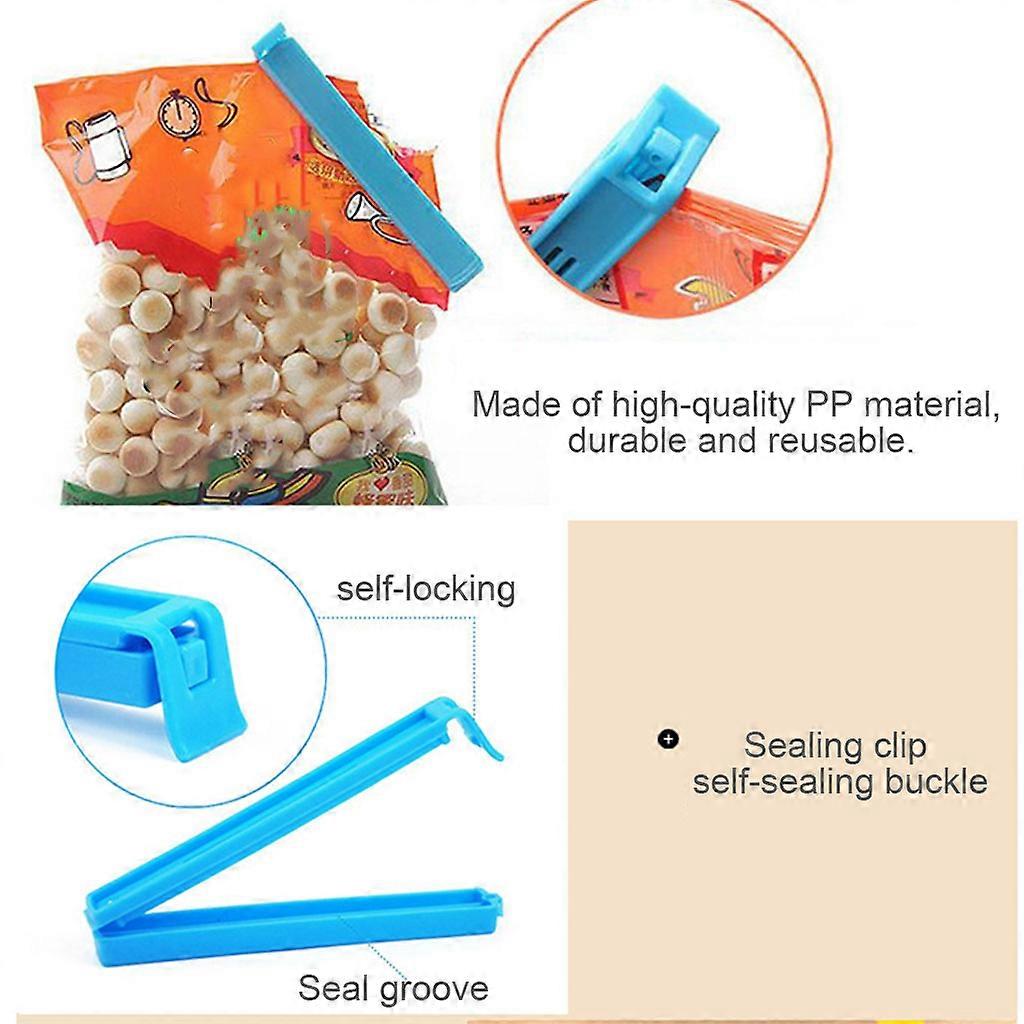 9-teiliges Chip Clips Set Gemüse Design - Lustige Lebensmittelversiegelung Für Snack Tüten