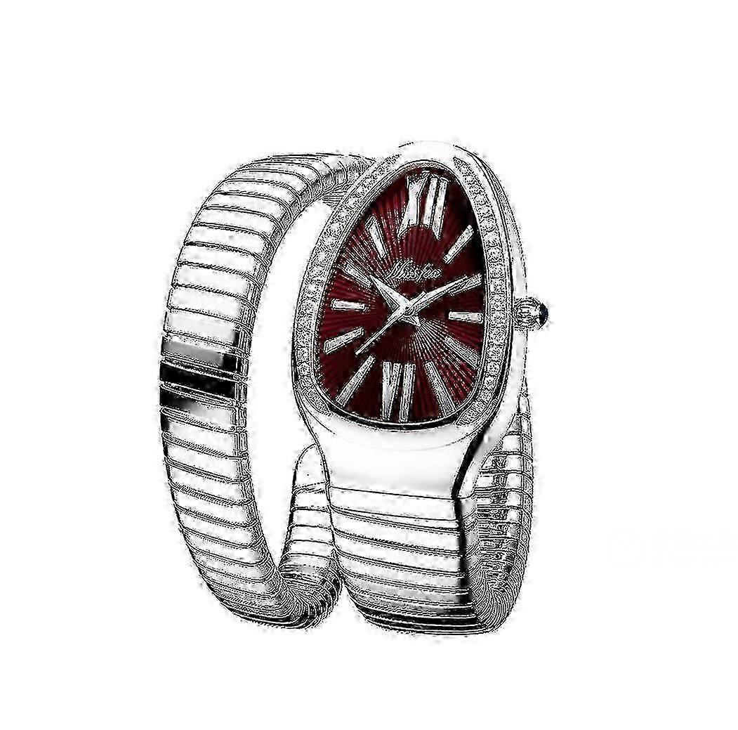 Women's Snake Shape Bangle Bracelet Watch