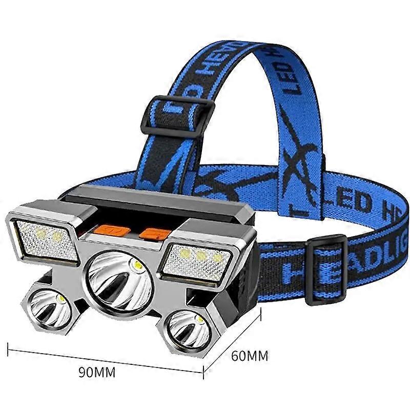 Nitecore Powerful Rechargeable LED Headlamp for Fishing, Hunting, and Camping. Handheld Torch for Hiking and Camping.