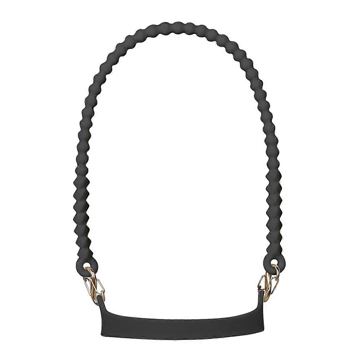 Soft and Water Bottle Holder, Sling, Lanyard,Black