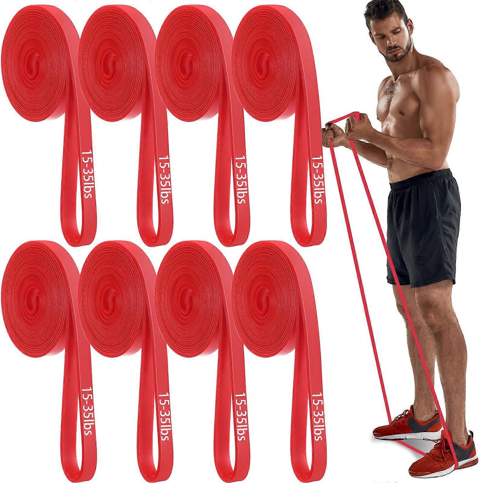 8 Pcs Resistance Bands Pull up Bands Pull up Assistance Bands Exercise Workout Bands