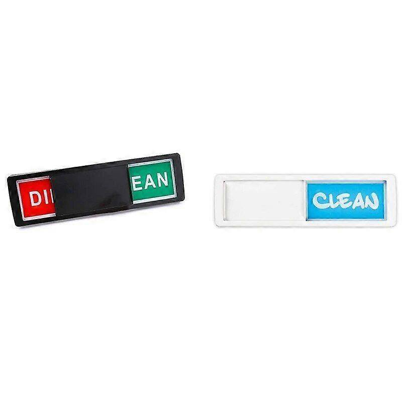 Clean Dirty Dishwasher Magnet - Easy to Read Non-Scratch Magnetic Indicator Sign Kitchen Organization and Storage