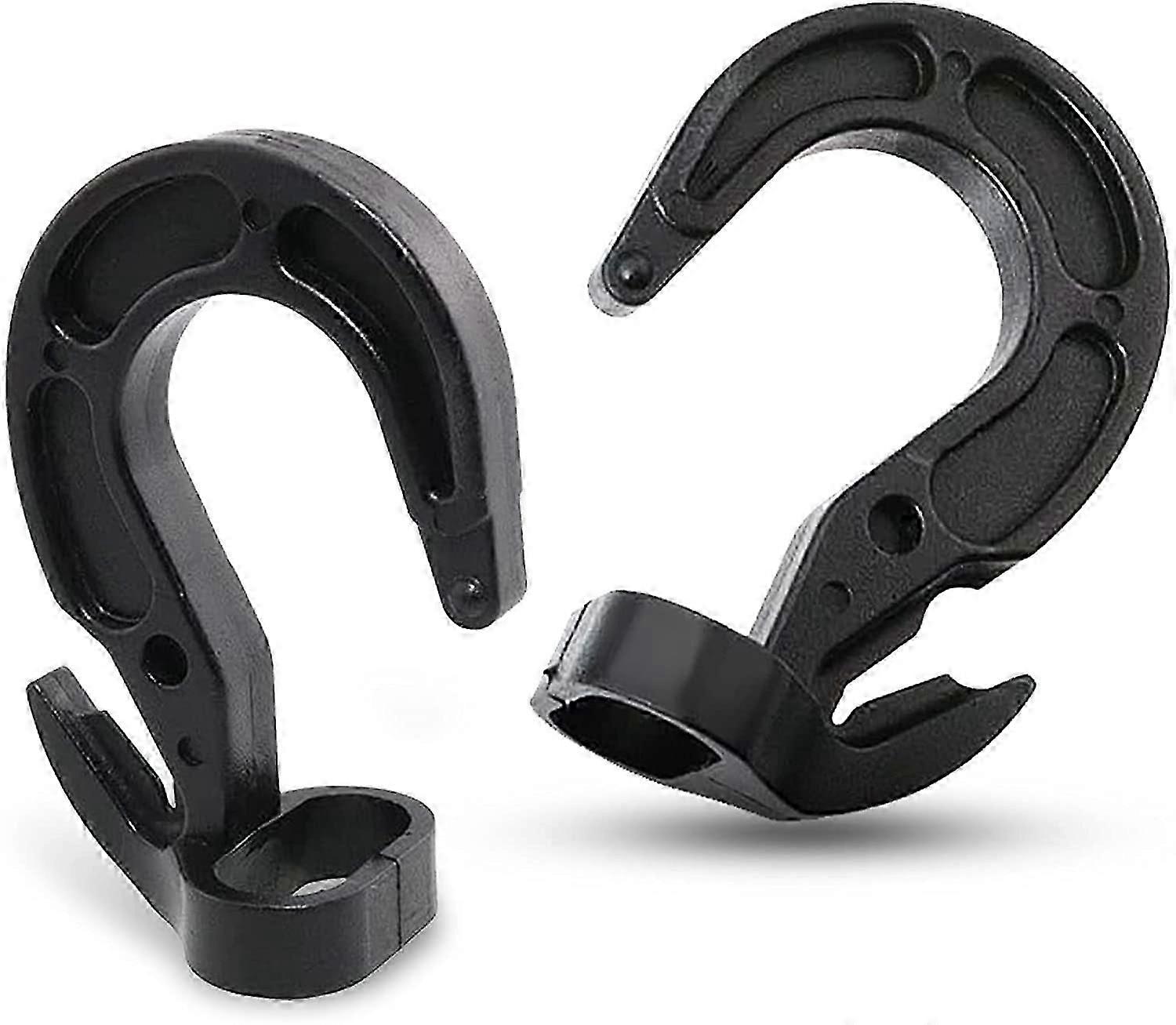 30PCs Plastic Shock Cord Hooks, Elastic Plastic Shock Cord Bungee Rope Hooks Fit for 1/4