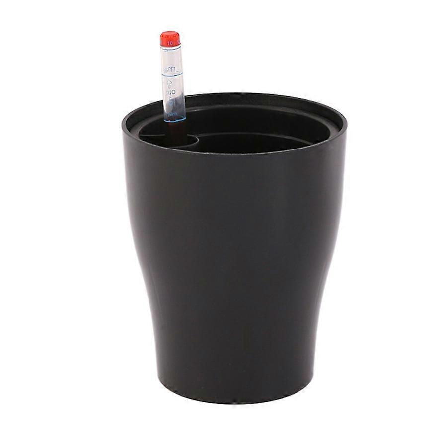 Space-Saving Self Watering Pot for Home or Office Decor