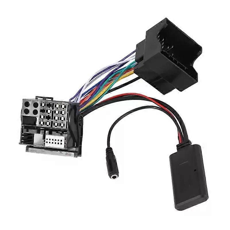 Car Handsfree Calling Radio Music Adapter AUX Cable for E60 E61 E63 E91 E92 E93