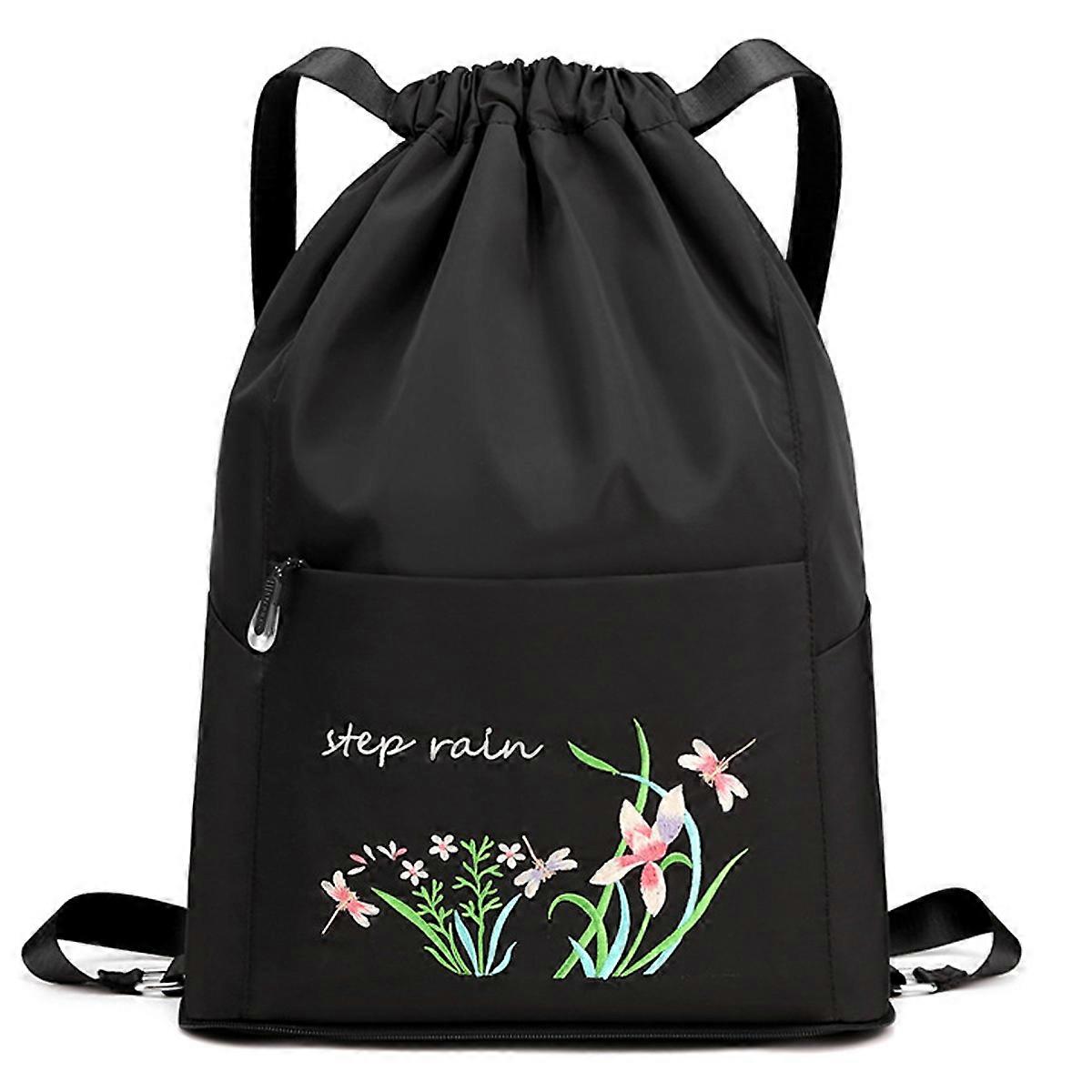 Drawstring Backpack,Women's Drawstring Bag,Waterproof Drawstring Backpack