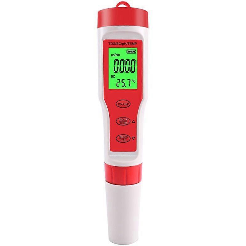 Four in one ph water quality test pen