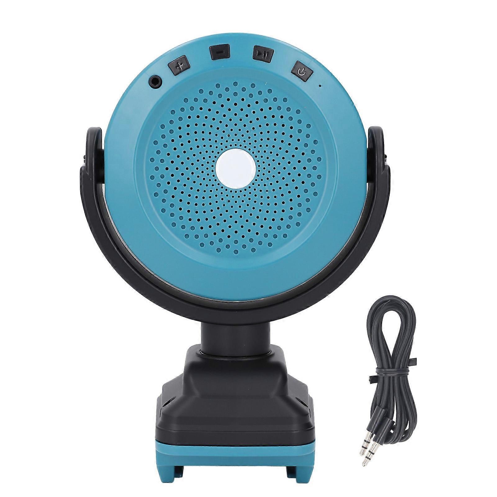 Bluetooth Portable Cordless BL1850 BL1860 BL1830 Wireless Speaker for Home Construction Site Camping