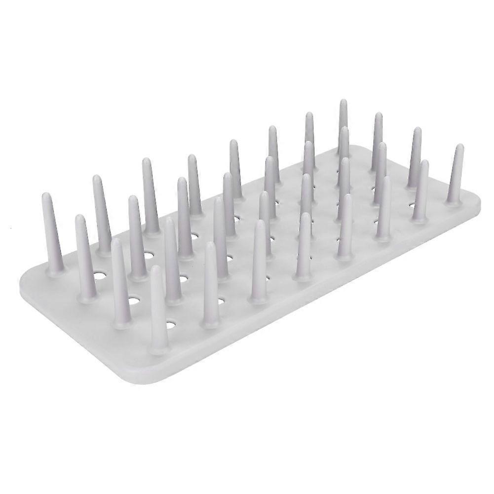 Multi-functional Dish Drainer Organizer Plates Cups Storage Rack Holder Kitchen Supplies(Gray)