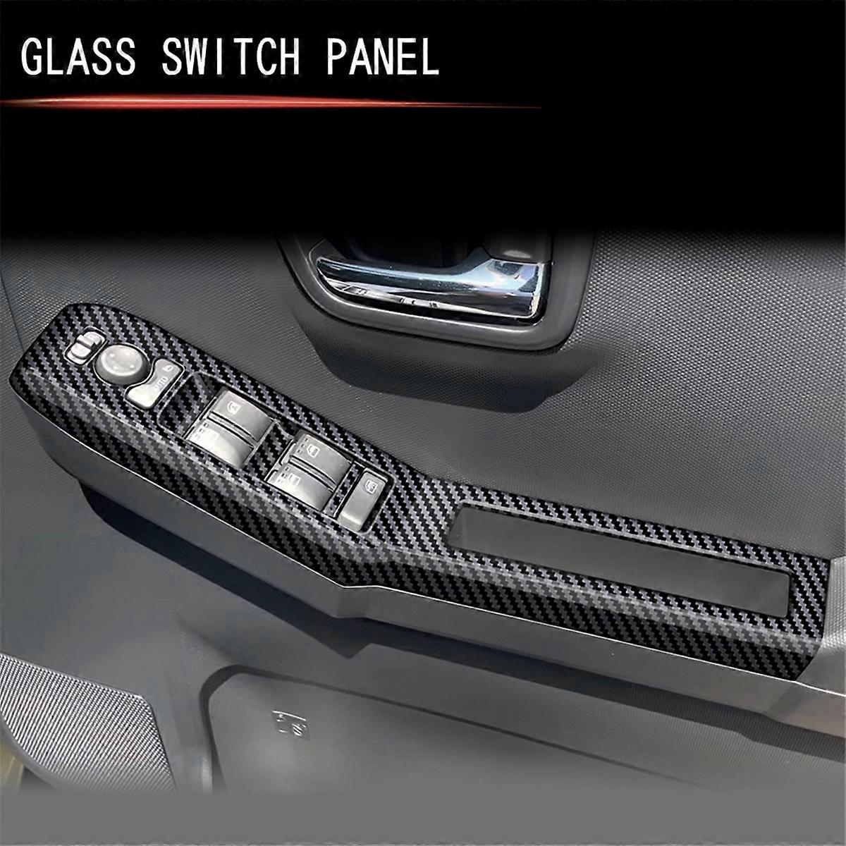 Car Window Switch Panel Frame Window Glass Lift Button Bezel for 2024 RHD