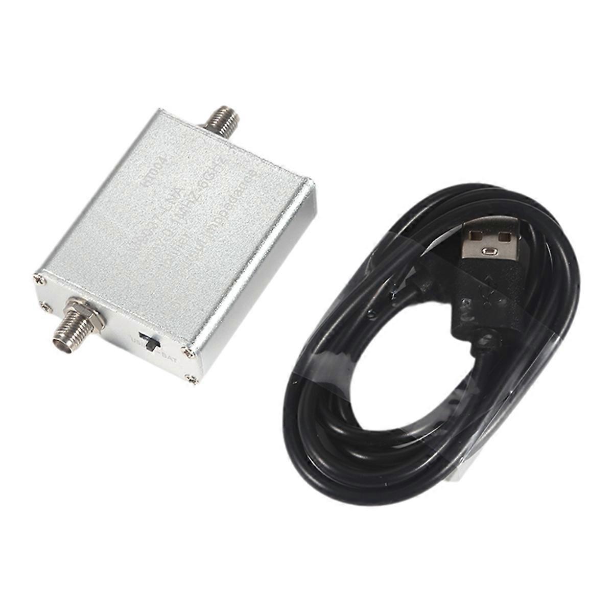 HT004 Low Noise   100k-6GHz Wideband Preamplifier Full Band TQP3M9037 Gain 20DB for S