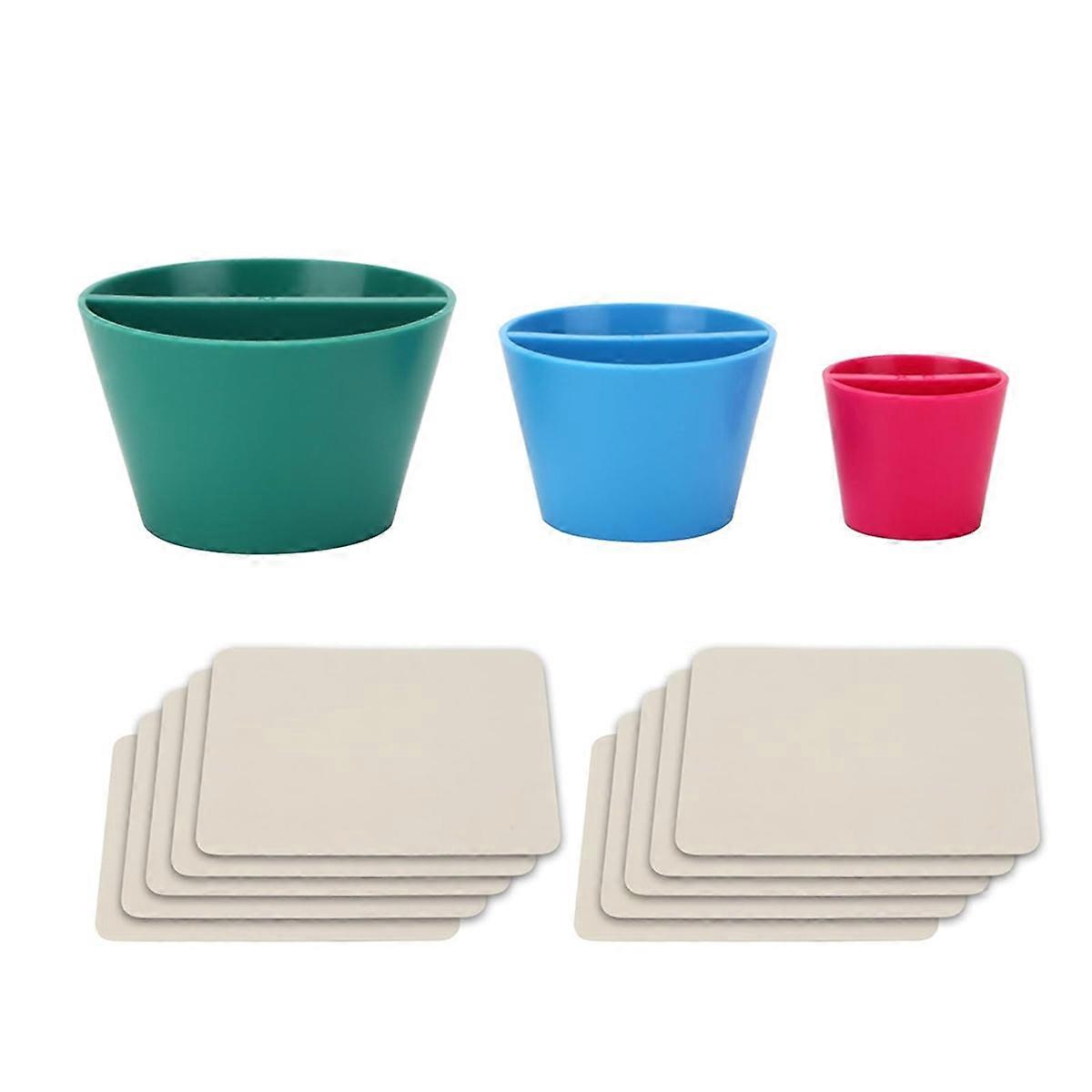 3 Sizes Rim Cone Pottery Tools with 10PCS Chamois Cloth, Pottery Rim Cone Shaper Pottery Tools,for
