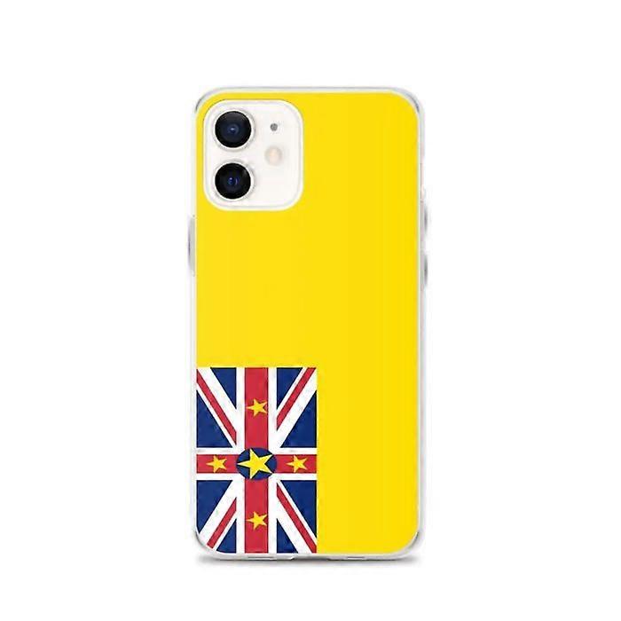 iPhone Case - Niue Flag - iPhone 12 - Full Protection - Soft Silicone - Thin and Light